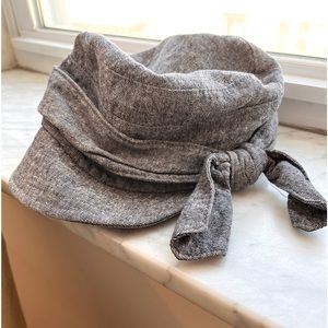 Brooklyn industries grey hat with bow